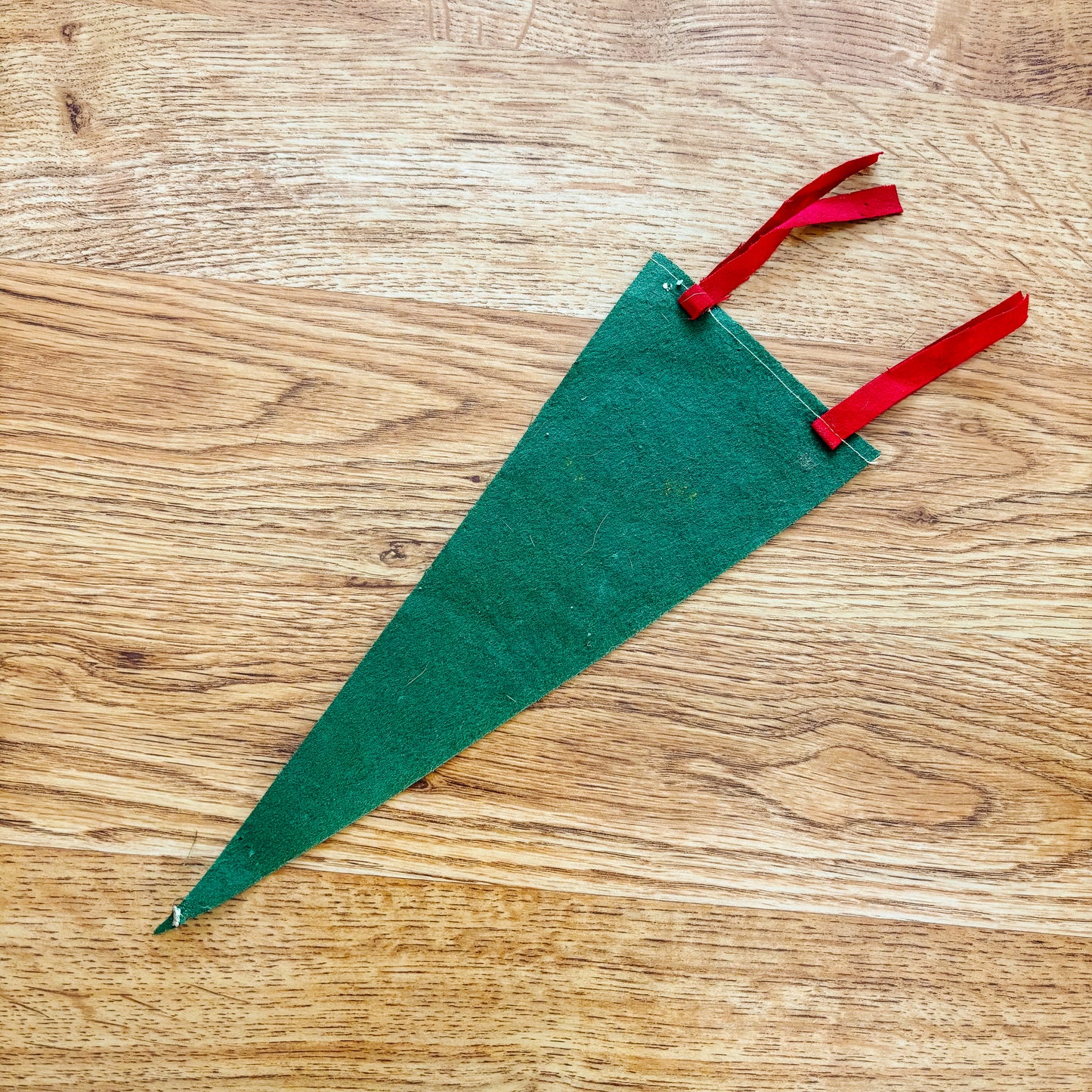London Ontario 1960s Green Felt Pennant