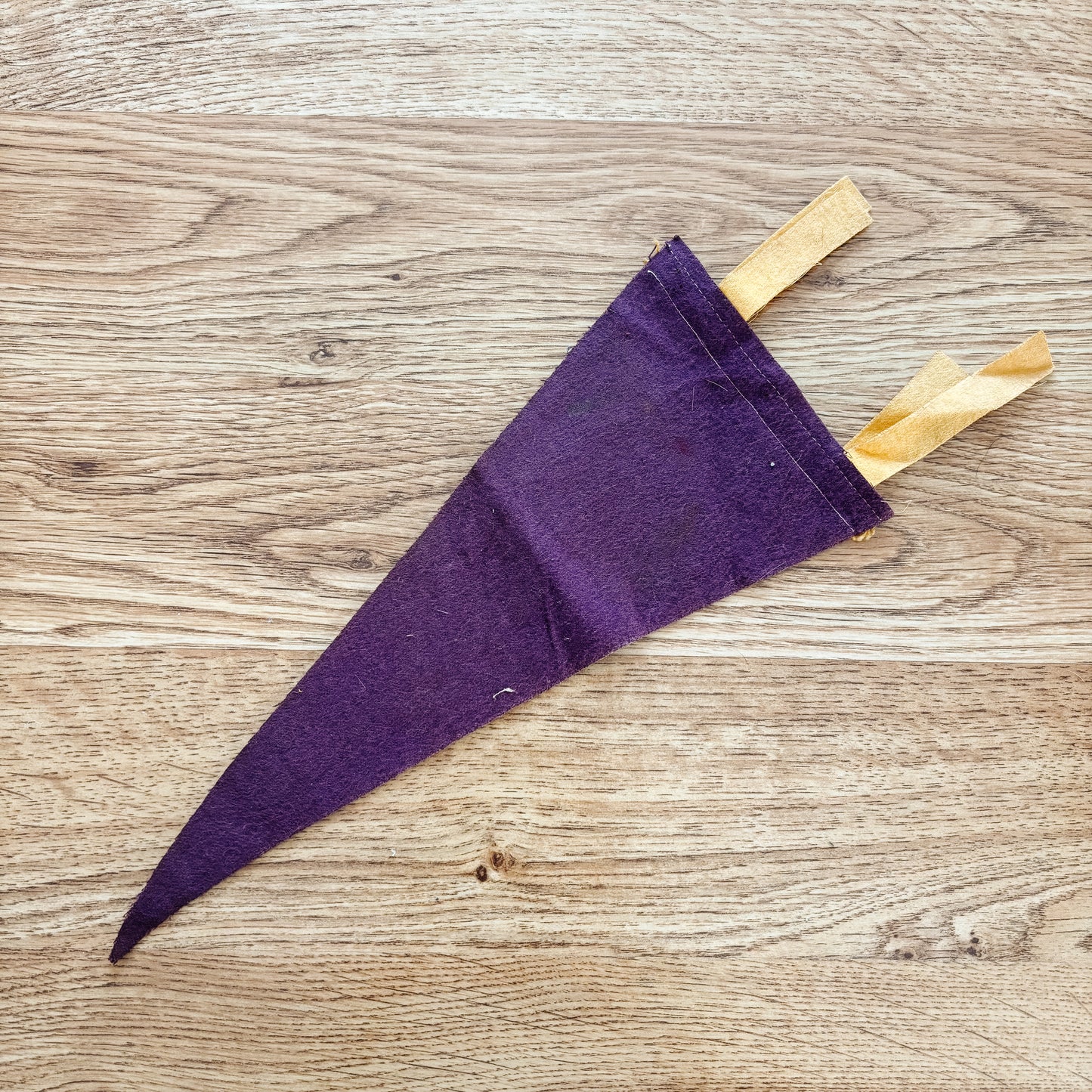 Lake Placid New York Purple Felt Pennant