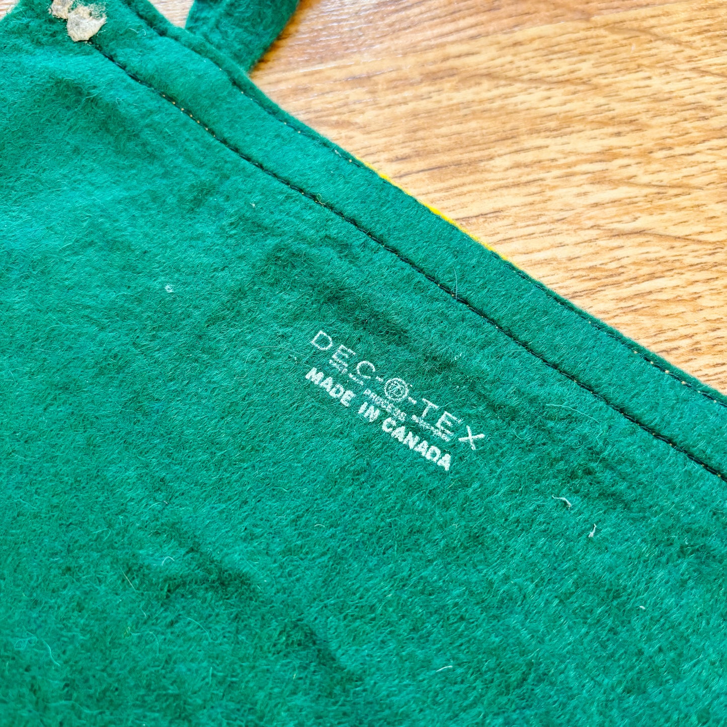 Niagara Falls Ontario 1960s Green Felt Pennant