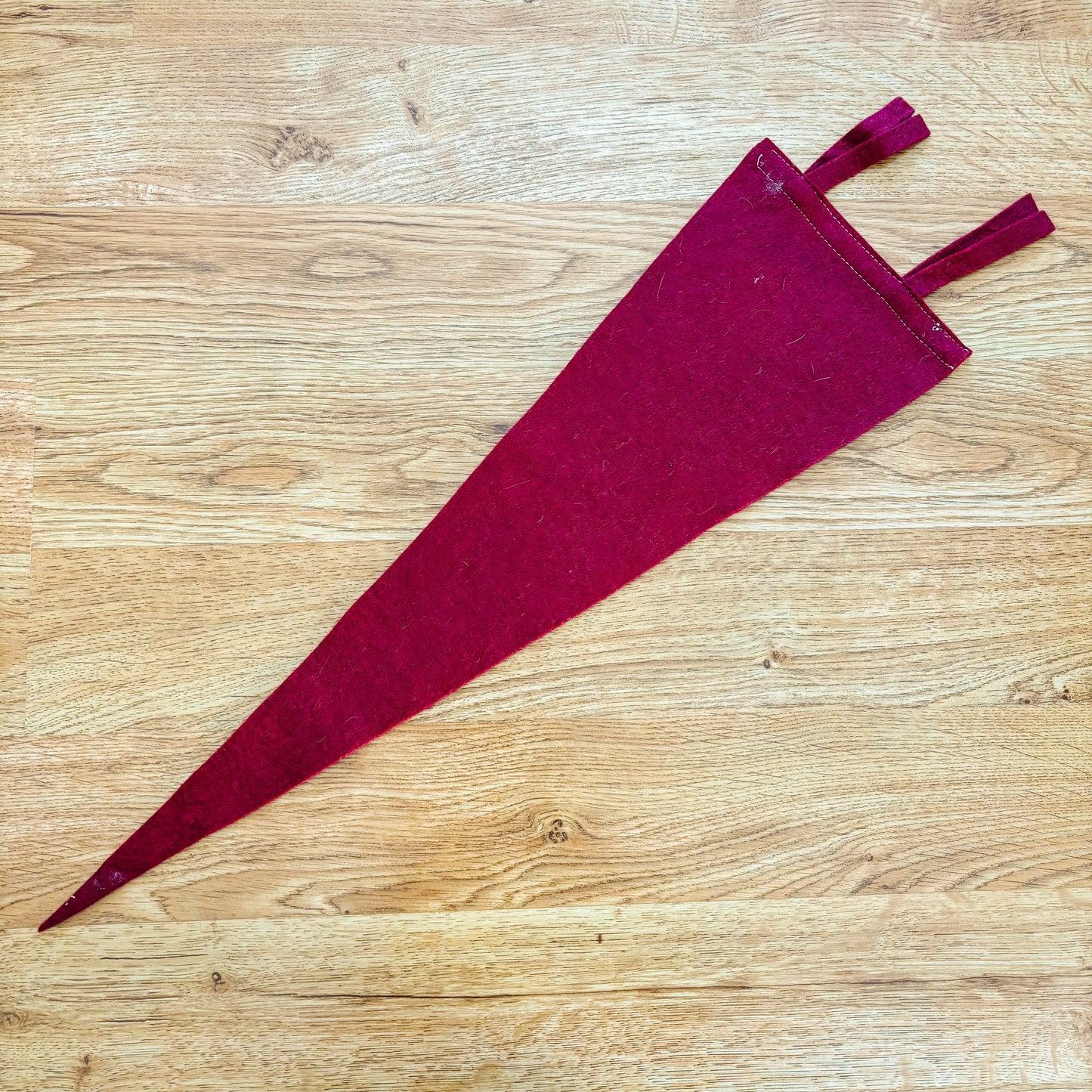 Windsor Ontario 1960s Red Felt Pennant