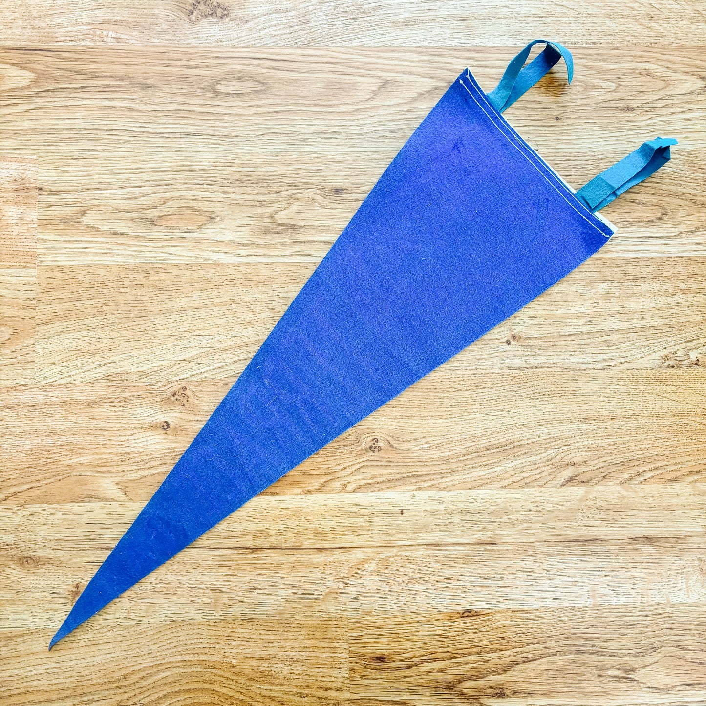 Terrace Bay Ontario 1960s Blue Felt Pennant