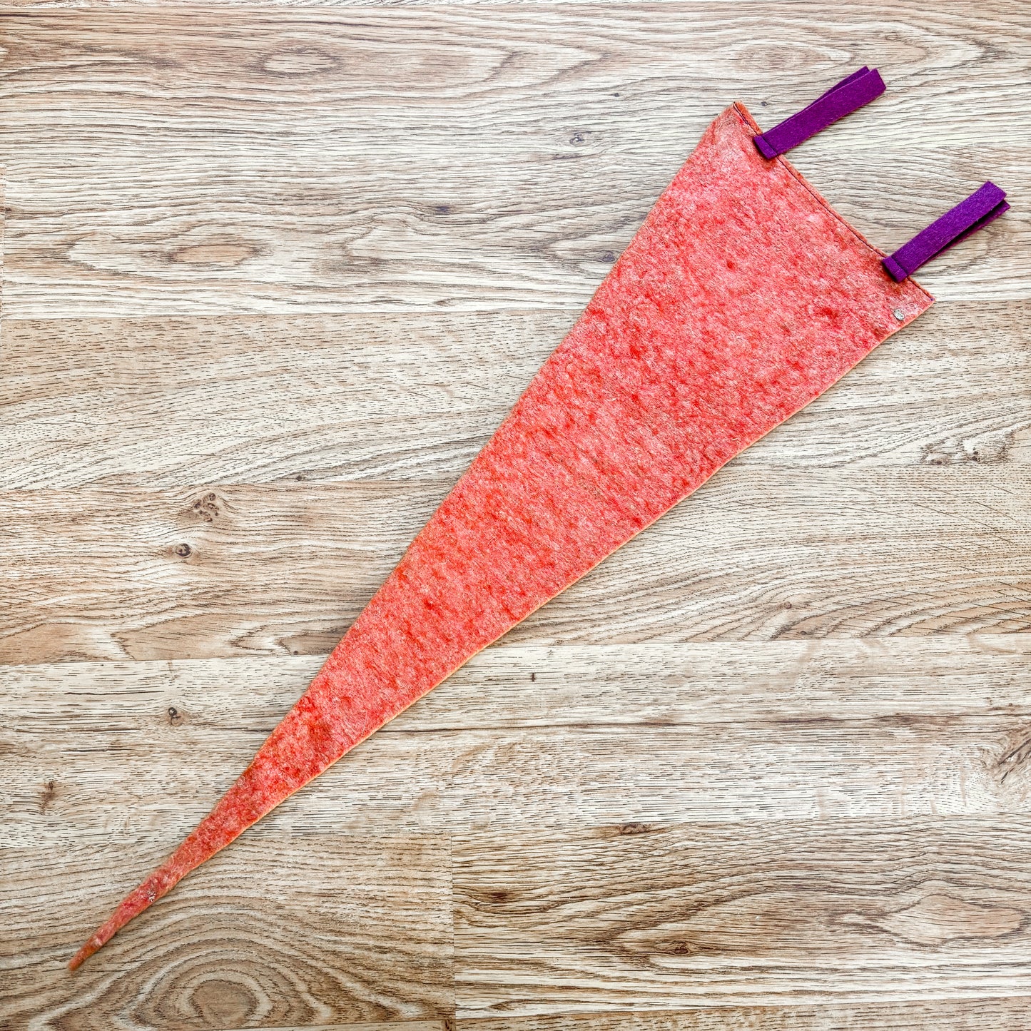 Iroquois Locks Ontario 1960s Red Felt Pennant