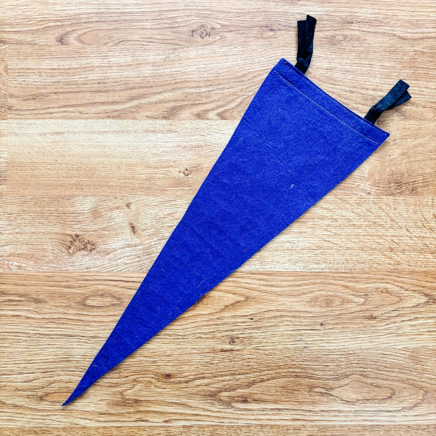 Fredericton New Brunswick 1960s Blue Felt Pennant