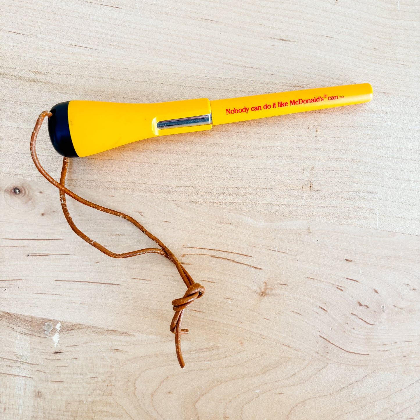 McDonald's Accessory - Classic McDonald Slogan Pen - Vintage from the 1980s