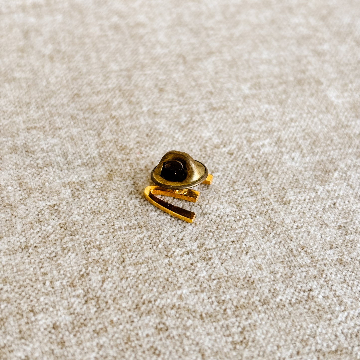 McDonald's Spain Pin - Gold M with Spanish Flag - Vintage from the 1980s