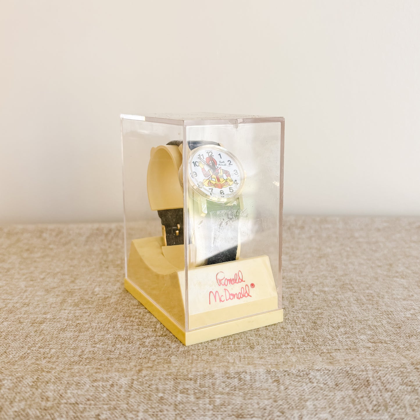 McDonald's Watch - Ronald McDonald Manual Winding Criterion Watch - Partial Packaging