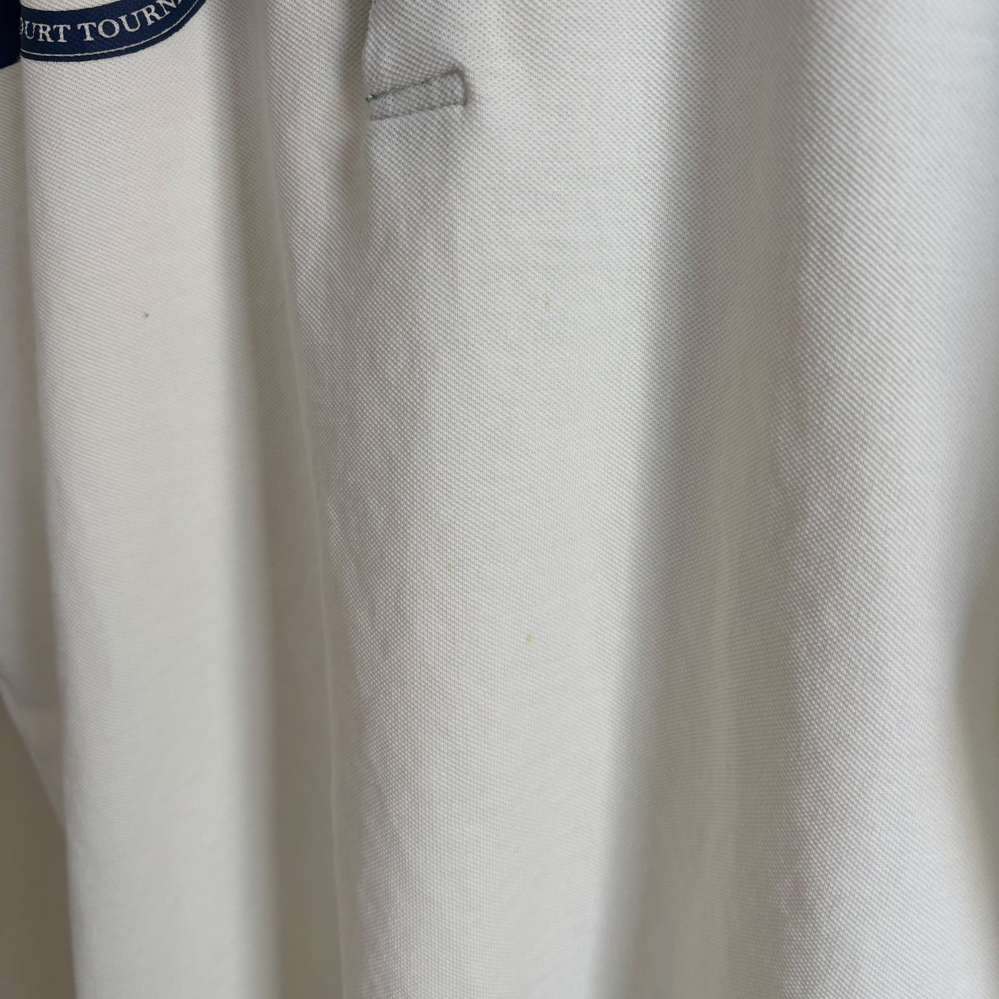 Star Wars x Adidas Dagobah Tennis Club Cream Polo Shirt - Size XL