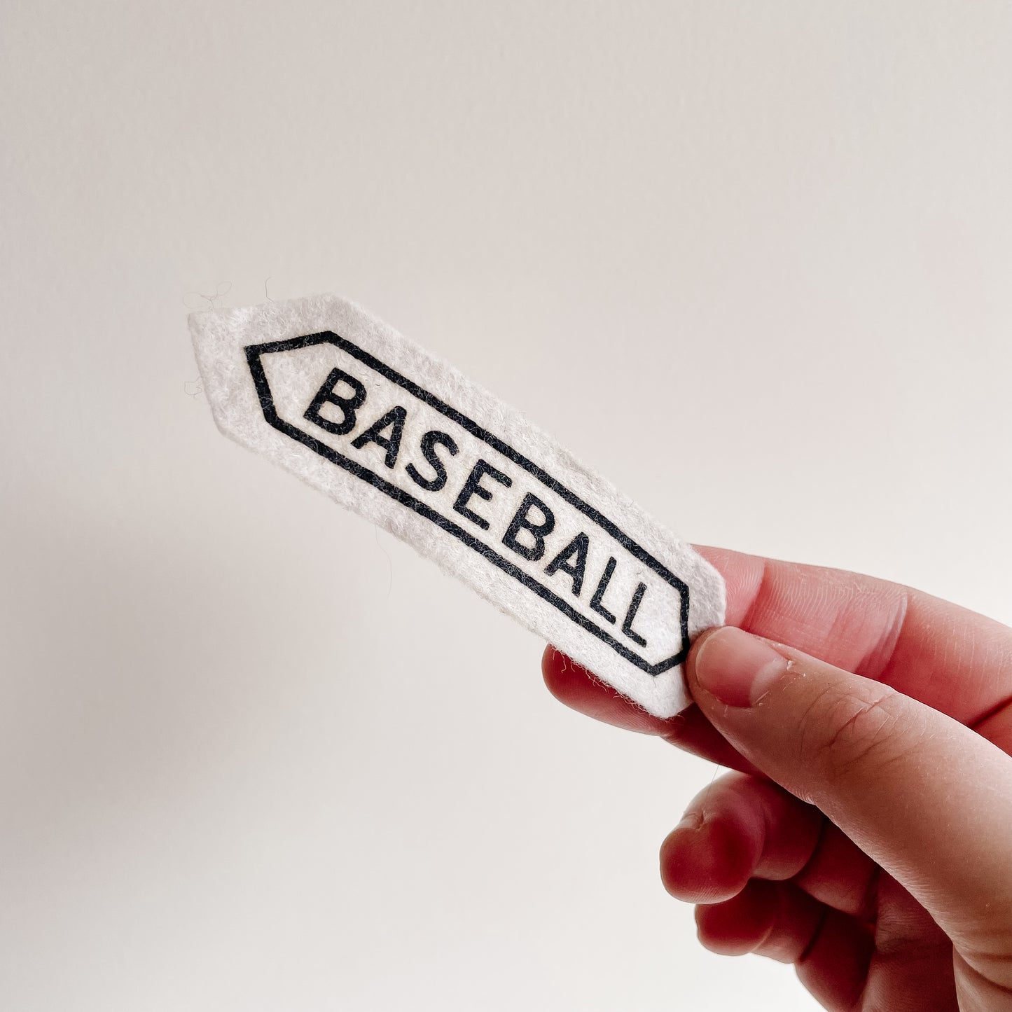 Vintage Patches - High School Achievement/Activity Bars (White/Black)