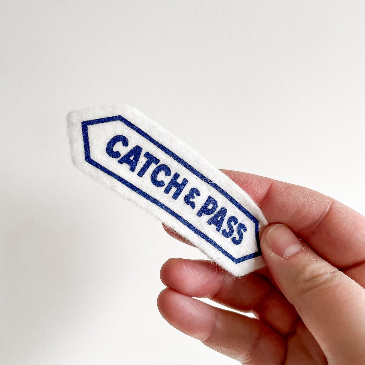 Vintage Patches - High School Achievement/Activity Bars (White/Blue)