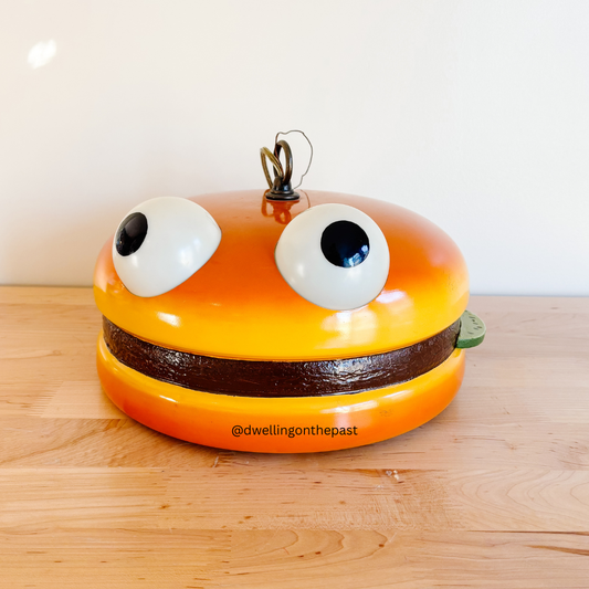 McDonald's Setmakers Burgerlier - Burger Hanging Pendant Lamp - Super Rare Vintage from the 1980s