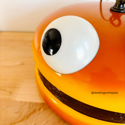 McDonald's Setmakers Burgerlier - Burger Hanging Pendant Lamp - Super Rare Vintage from the 1980s