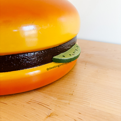 McDonald's Setmakers Burgerlier - Burger Hanging Pendant Lamp - Super Rare Vintage from the 1980s
