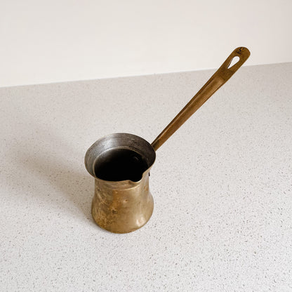 Brass Coffee Pouring Cup/Ladle from Lebanon