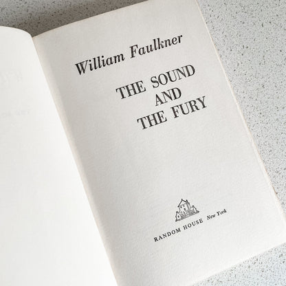 The Sound and the Fury by William Faulkner (Random House, 1956)