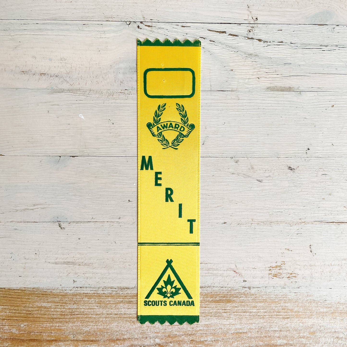 Vintage Participant Ribbon - Scouts Canada Merit Award