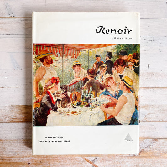 Masters of Art: Renoir by Walter Pach Hardcover Book (1960)