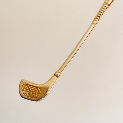 Brass Golf Club Letter Opener or Paperweight