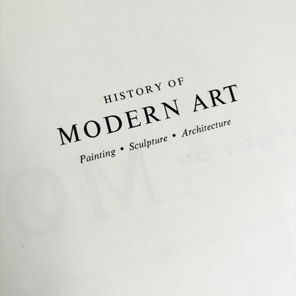 A History of Modern Art by H. H. Arnason XL Hardcover Book (1968)