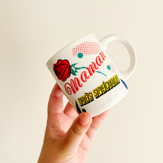 Vintage Mug - Maman très spéciale/Very Special Mom (1980s)