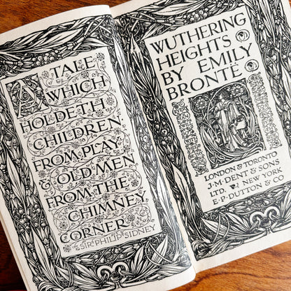 Emily Bronte - Wuthering Heights Antique Hardcover (Everyman Library, 1926)