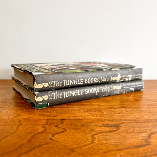 Rudyard Kipling - The Jungle Books vol. 1-2 (Hardcover, 1948)