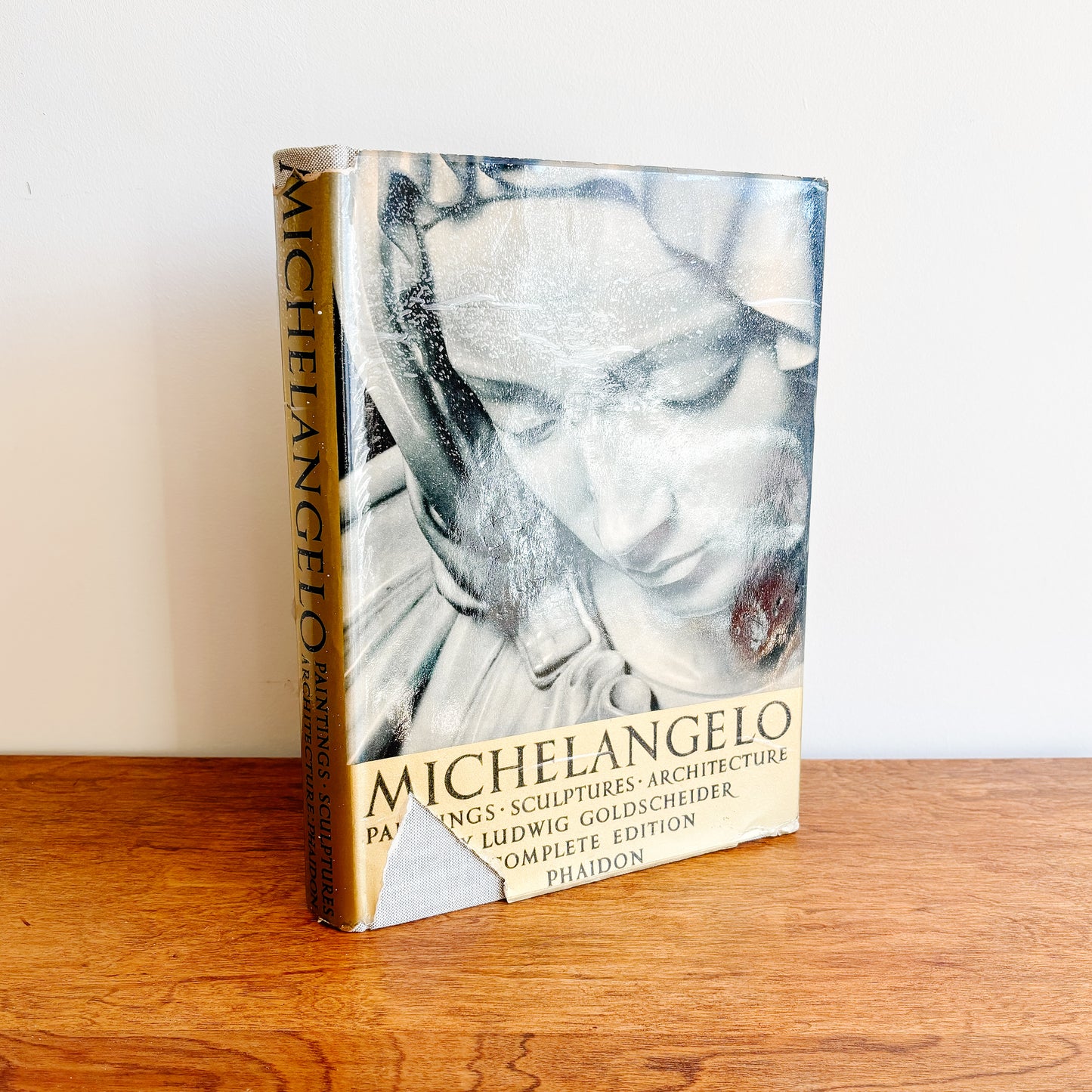 Michaelangelo by Ludwig Goldscheider Phaidon Press Hardcover (1964)