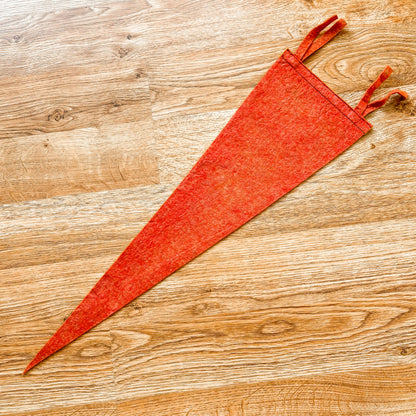 Nanaimo British Columbia Red Felt Pennant