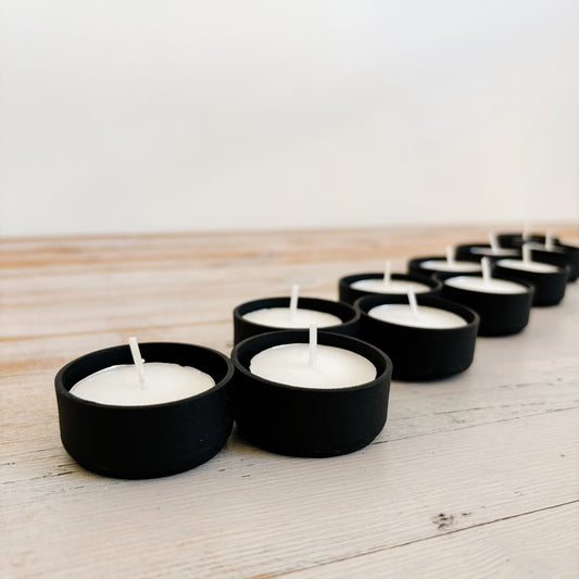 Black Metal Votive Candle Centrepiece
