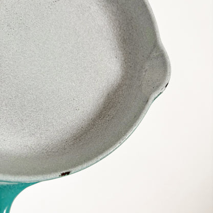 Le Creuset Paris Blue Enamelled Cast Iron Egg Pan #16