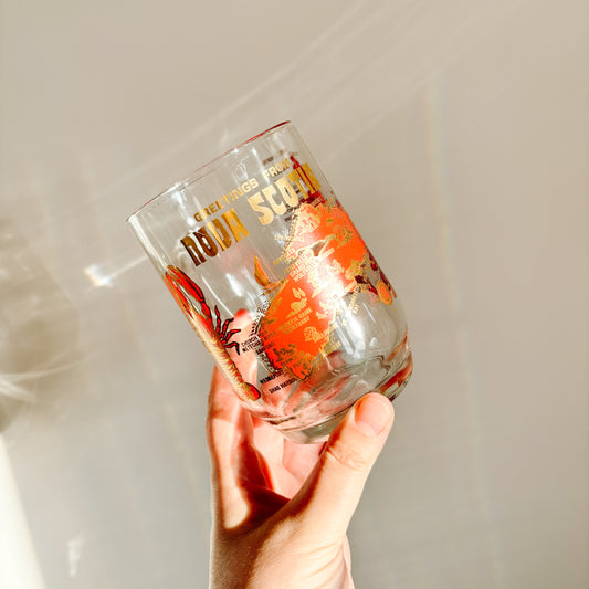 Nova Scotia Red and Gold Beer Stein