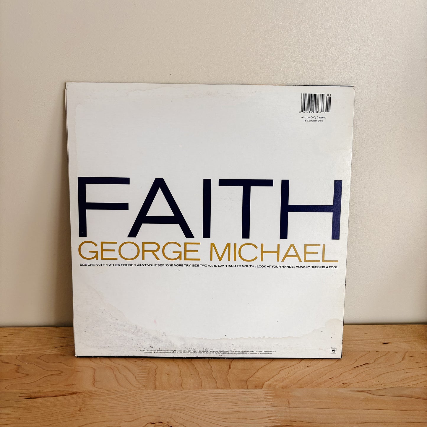 George Michael - Faith LP (1987)