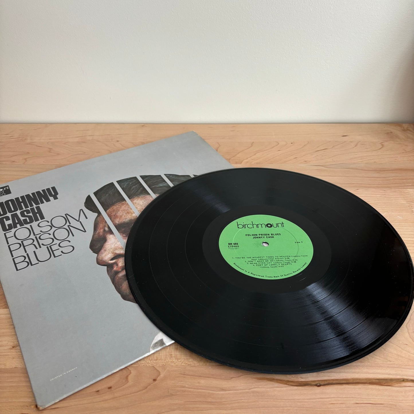 Johnny Cash - Folsom Prison Blues LP (1971)