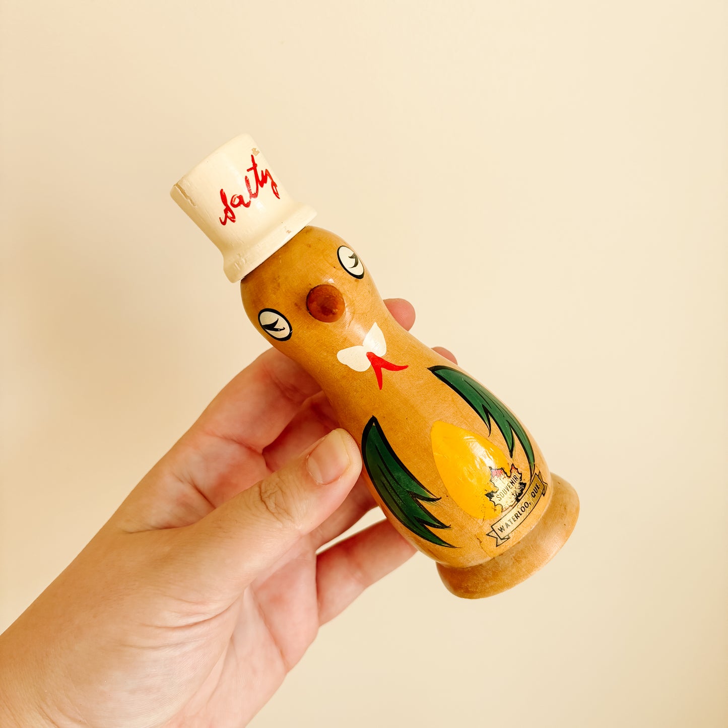 Salt & Pepper Shakers - Wooden Birds Waterloo QC