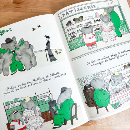 Jean de Brunhoff - Histoire de Babar & Le Voyage de Babar (French Books)