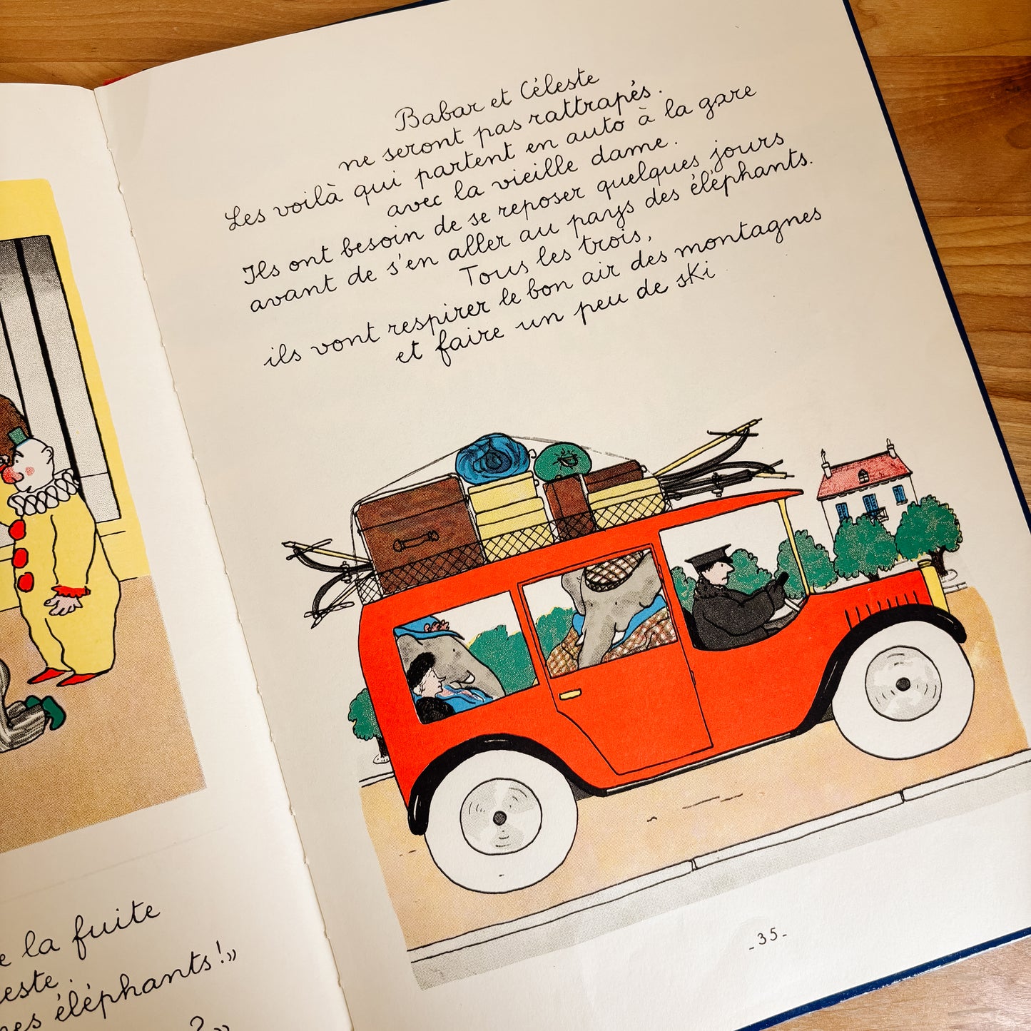 Jean de Brunhoff - Histoire de Babar & Le Voyage de Babar (French Books)