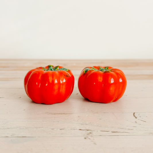 Salt & Pepper Shakers - Mini Red Tomatoes