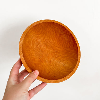 Midcentury Baribocraft Baribo-Maid Wooden Mixing Bowl (Medium Size)