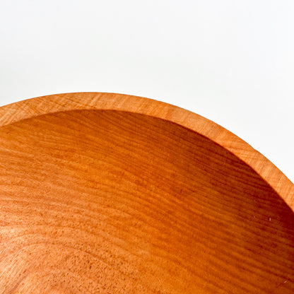 Midcentury Baribocraft Baribo-Maid Wooden Mixing Bowl (Medium Size)