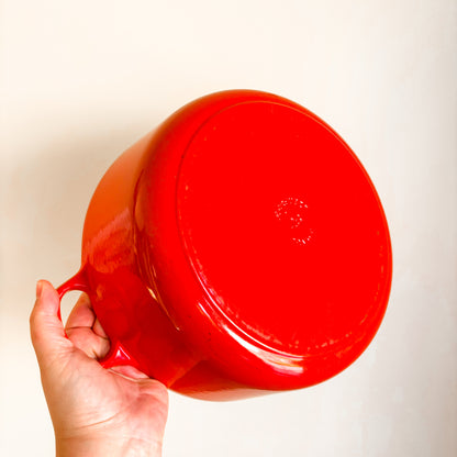 Le Creuset 5.5 Quart Cerise Red Round Dutch Oven