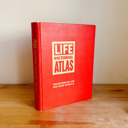 Life Rand McNally Pictorial Atlas - Hardcover, 1961