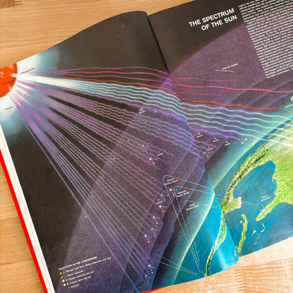 Life Rand McNally Pictorial Atlas - Hardcover, 1961