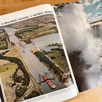 Life Rand McNally Pictorial Atlas - Hardcover, 1961