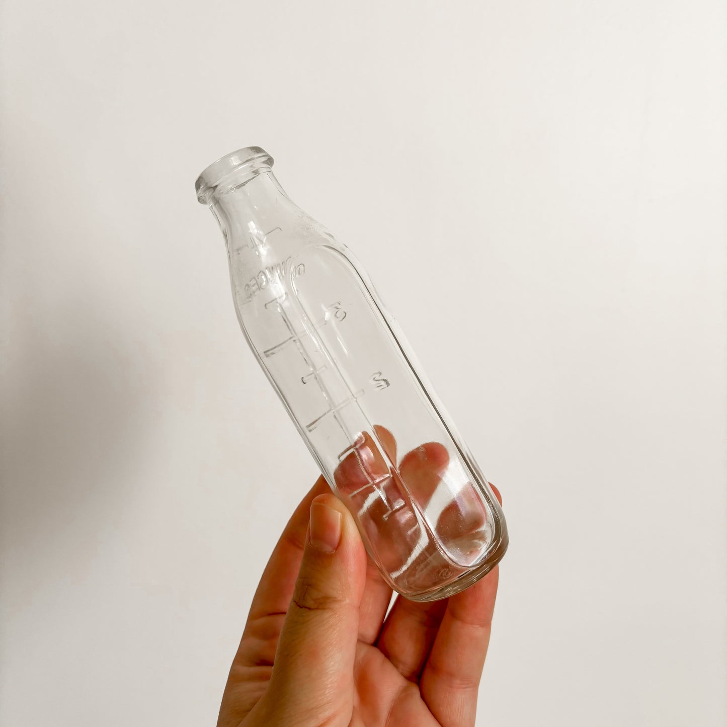 Apothecary Bottle - 4 Ounce Clear Glass Bottle