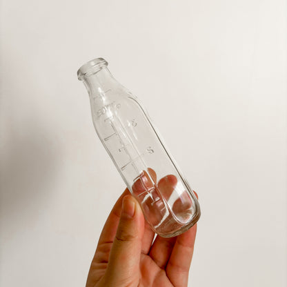 Apothecary Bottle - 4 Ounce Clear Glass Bottle