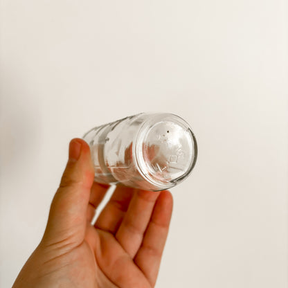 Apothecary Bottle - 4 Ounce Clear Glass Bottle