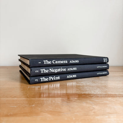 Ansel Adams Photography Book Series (Hardcover, Vols. 1-3)