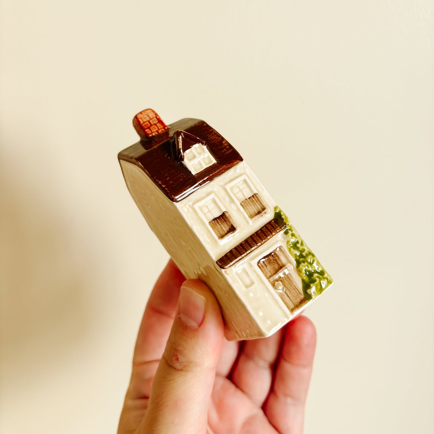 Vintage Japan Ceramic Row Houses - Set of 5