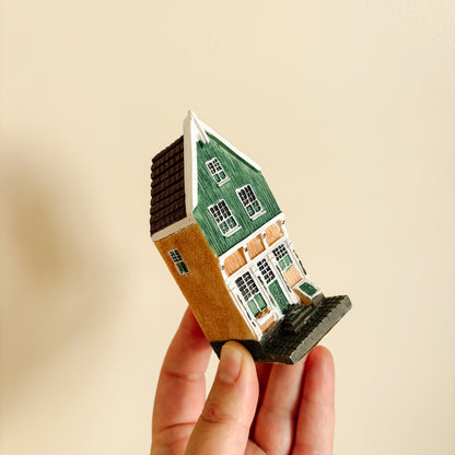 Miniature Dutch Amsterdam Canal Houses by Blokker - Set of 3