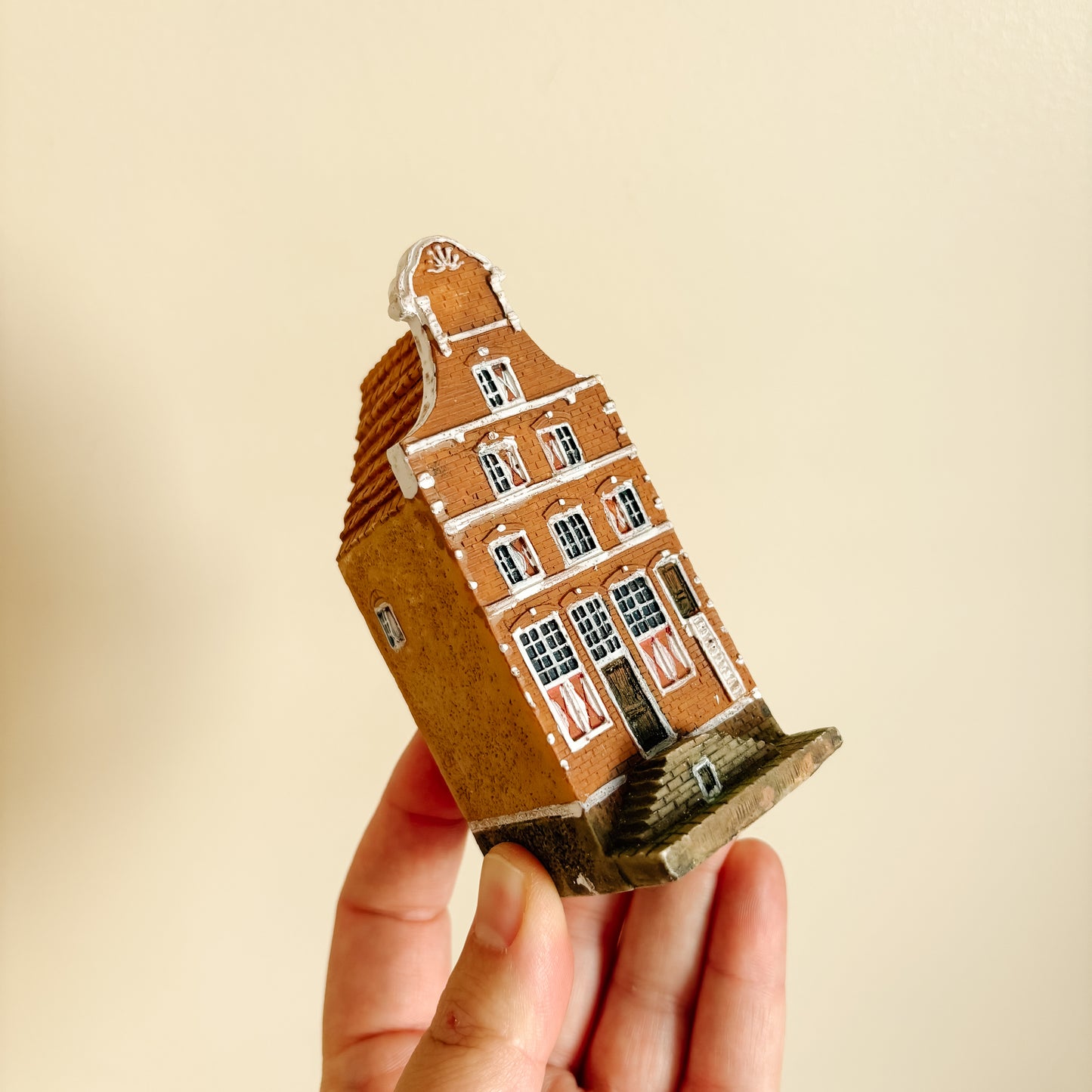 Miniature Dutch Amsterdam Canal Houses by Blokker - Set of 3