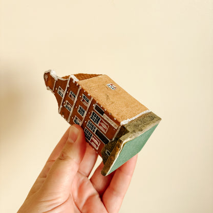 Miniature Dutch Amsterdam Canal Houses by Blokker - Set of 3